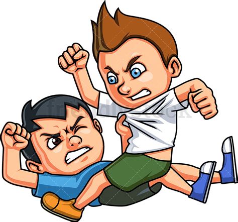 cartoon fighting images|fighting cartoon symbol.